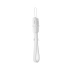Плоский кабель-брелок ROCK S3 Lightning/USB-A (0,14 м, 2,4 А) - фото 3