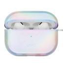 Прозрачный чехол с карабином Uniq Iridescia для AirPods Pro 2 - фото 2