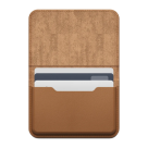 Кожаный чехол-бумажник MagSafe elago Leather Card Holder - фото 5