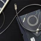 Дата-кабель со стальной оплёткой Deppa USB-C/USB-A (1,2 м, 2,4 А) - фото 3