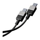 Кабель с оплёткой и ремешком VLP NEO Phantom USB-C (USB 2.0) (1,5 м) - фото 2