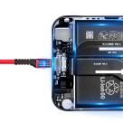 Витой кабель Baseus Fish Eye Spring Data Cable USB-C/USB-A - фото 7