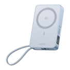 Внешний аккумулятор MagSafe со встроенным кабелем Ugreen MagFlow (CCC) (Qi2.2) (10000 мА·ч) (PB773)