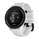 Спортивные часы Garmin Approach S12, белый силиконовый ремешок - фото 2