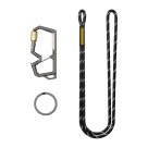 Карабин с заводным кольцом для ключей и ремешком Spigen Carabiner LF101 - фото 5