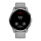 Спортивные часы Garmin Venu 2 Plus, 43 мм, силиконовый ремешок цвета «серая пудра» - фото 5
