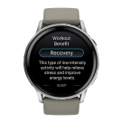 Спортивные часы Garmin Venu 4, 45 мм, серебристо-серый силиконовый ремешок - фото 3