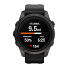 Спортивные часы Garmin epix Pro (Gen 2) Sapphire Edition, 42 мм, чёрный силиконовый ремешок - фото 10