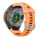 Спортивные часы Garmin fenix 9 Pro, 43 мм, AMOLED, титан, сапфир, силиконовый ремешок цвета «морская ракушка»/«осенний оранжевый» (с inReach) - фото 7