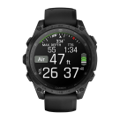 Спортивные часы Garmin tactix 8, 47 мм, AMOLED, силиконовый ремешок цвета чёрный/«серая галька» - фото 3
