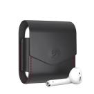 Чехол из натуральной кожи с магнитной застёжкой Deppa для AirPods