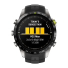 Спортивные часы Garmin MARQ Athlete (Gen 2), чёрный силиконовый ремешок