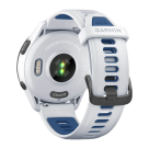 Спортивные часы Garmin Forerunner 265, 46 мм, силиконовый ремешок цвета «Уайтстоун»/«морской прилив» - фото 5