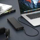 Портативный аккумулятор Deppa NRG Station PD 2.0 20100 mA/h 2 USB + Type-C 45W - фото 5