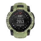 Спортивные часы Garmin Instinct 3, 50 мм, AMOLED, силиконовый ремешок цвета «зелёный папоротник»