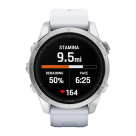Спортивные часы Garmin epix Pro (Gen 2) Standard Edition, 42 мм, силиконовый ремешок цвета «Уайтстоун» - фото 10