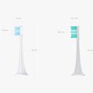 Набор сменных мини-насадок для зубной щётки Xiaomi Electric Toothbrush (3 шт.) - фото 7