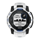 Спортивные часы Garmin Instinct 3, 45 мм, Solar, силиконовый ремешок цвета «Уайтстоун/синий» - фото 12