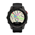 Спортивные часы Garmin epix (Gen 2) Sapphire Edition, 47 мм, чёрный силиконовый ремешок - фото 7