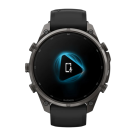 Спортивные часы Garmin fenix 9 Pro, 47 мм, AMOLED, титан с DLC, сапфир, силиконовый ремешок цвета чёрный/«серая галька» (с inReach) - фото 11