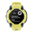 Спортивные часы Garmin Instinct E, 45 мм, силиконовый ремешок цвета «электрический лайм» - фото 6