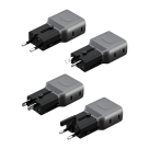 Универсальное сетевое зарядное устройство Energea TravelGo Adapter 45 мощностью 45 Вт (2 USB-C) (GaN) - фото 2