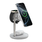 Зарядная станция MagSafe с активным охлаждением Deppa Max Power для iPhone, Apple Watch и AirPods (Qi2.2) - фото 5