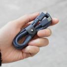 Кабель с оплёткой и ремешком Native Union Belt Cable USB-C — Lightning (1,2 м) - фото 7