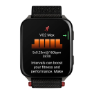 Спортивные часы Garmin Venu X1, чёрный нейлоновый браслет ComfortFit