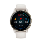 Спортивные часы Garmin Venu 2 Plus, 43 мм, силиконовый ремешок цвета «слоновая кость» - фото 7