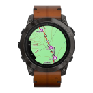 Спортивные часы Garmin epix Pro (Gen 2) Sapphire Edition, 51 мм, каштановый кожаный ремешок, графитовый силиконовый ремешок - фото 12