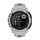 Спортивные часы Garmin Instinct 2S Solar, 40 мм, силиконовый ремешок туманно-серого цвета - фото 5