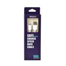 Кабель ROCK S05 Flat Cable Lightning/USB (1 м) - фото 2