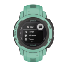 Спортивные часы Garmin Instinct 2S Solar, 40 мм, силиконовый ремешок цвета «южные тропики» - фото 3