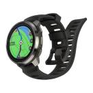 Спортивные часы Suunto Ocean Black, чёрный силиконовый ремешок - фото 2