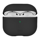 Кожаный чехол с ремешком Uniq Lyden DS для AirPods 4 - фото 3