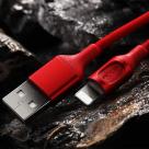 Кабель ROCK Auto Disconnect Data Cable 1m USB – Lightning - фото 6