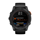 Спортивные часы Garmin fenix 7 Pro Solar Edition, 47 мм, чёрный силиконовый ремешок - фото 7