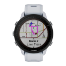 Спортивные часы Garmin Forerunner 955 Solar, силиконовый ремешок цвета «Уайтстоун» - фото 7