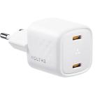Сетевое зарядное устройство VOLTME Revo 30 Duo мощностью 30 Вт (2 USB-C) (GaN) - фото 2