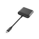Картридер HYPER HyperDrive USB-C — microSD, SD, CFast 2.0 (HD209) - фото 2