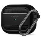 Термополиуретановый чехол с карабином Spigen Rugged Armor для AirPods Pro 1-го поколения