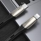 Дата-кабель с нейлоновой оплёткой и ремешком Baseus Horizontal USB-C/Lightning (1 м, 18 Вт PD, 480 Мбит/с) - фото 5