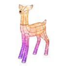 Умная уличная гирлянда «Оленуха» Twinkly Reindeers Doe RGB + W (60x95 см, 200 светодиодов)