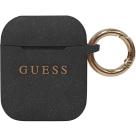 Силиконовый чехол с карабином GUESS для AirPods