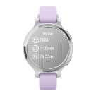 Спортивные часы Garmin Lily 2 Active, силиконовый ремешок цвета «фиолетовый жасмин» - фото 5