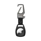 Гибридный брелок с карабином и заводным кольцом Spigen Rugged Armor для AirTag - фото 5