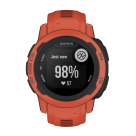 Спортивные часы Garmin Instinct 2S Standard Edition, 40 мм, силиконовый ремешок макового цвета - фото 11
