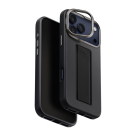 Кожаный чехол MagSafe с ремешком-держателем и подставкой Uniq Heldro Pro для iPhone 17 Pro Max - фото 2