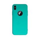 Силиконовый чехол Second Skin Circle-cut для iPhone X "Мне повезет" - фото 2